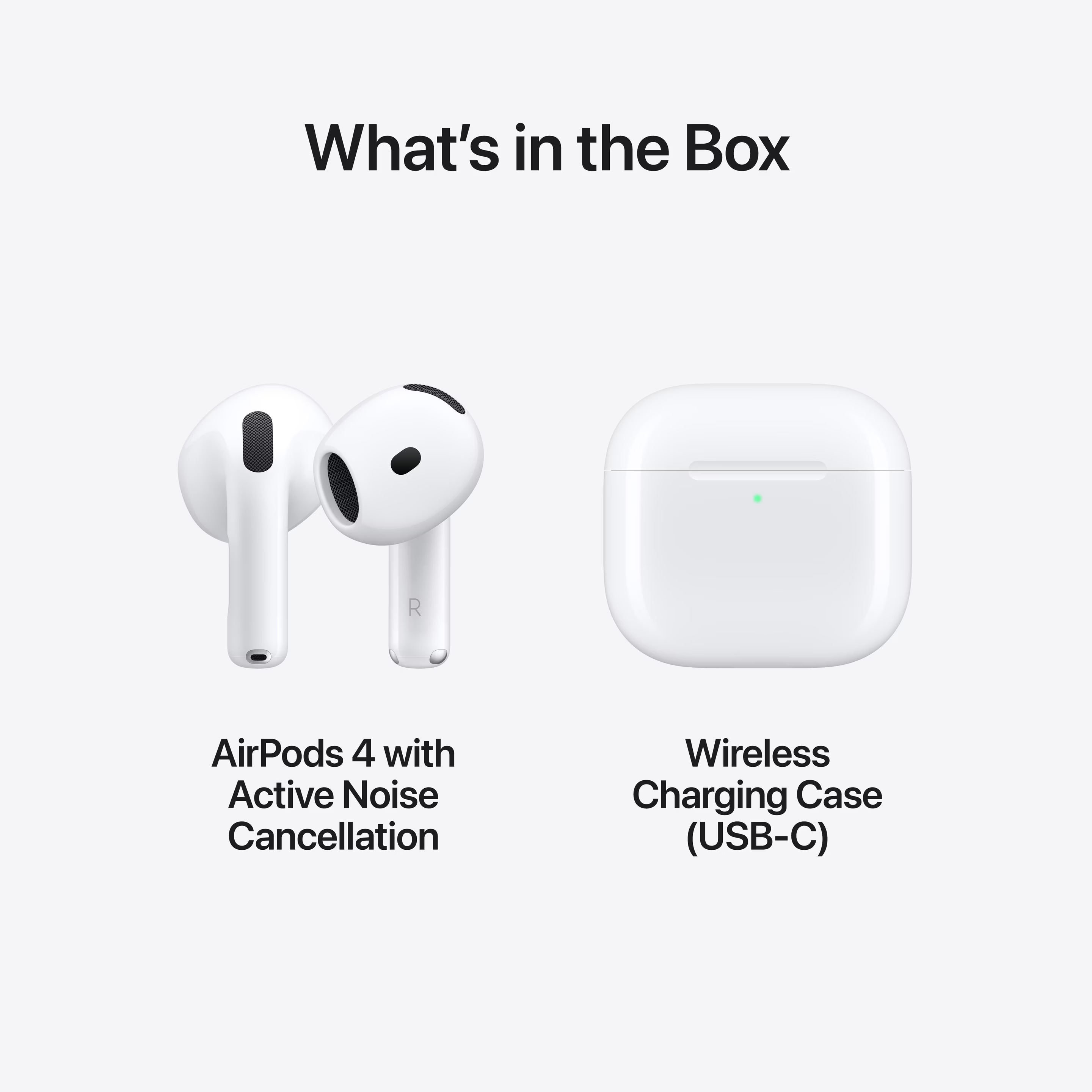 イヤホン AirPods 4 ANC Apple AirPods 4 (ANC, 4 h, Wireless) - buy at Galaxus