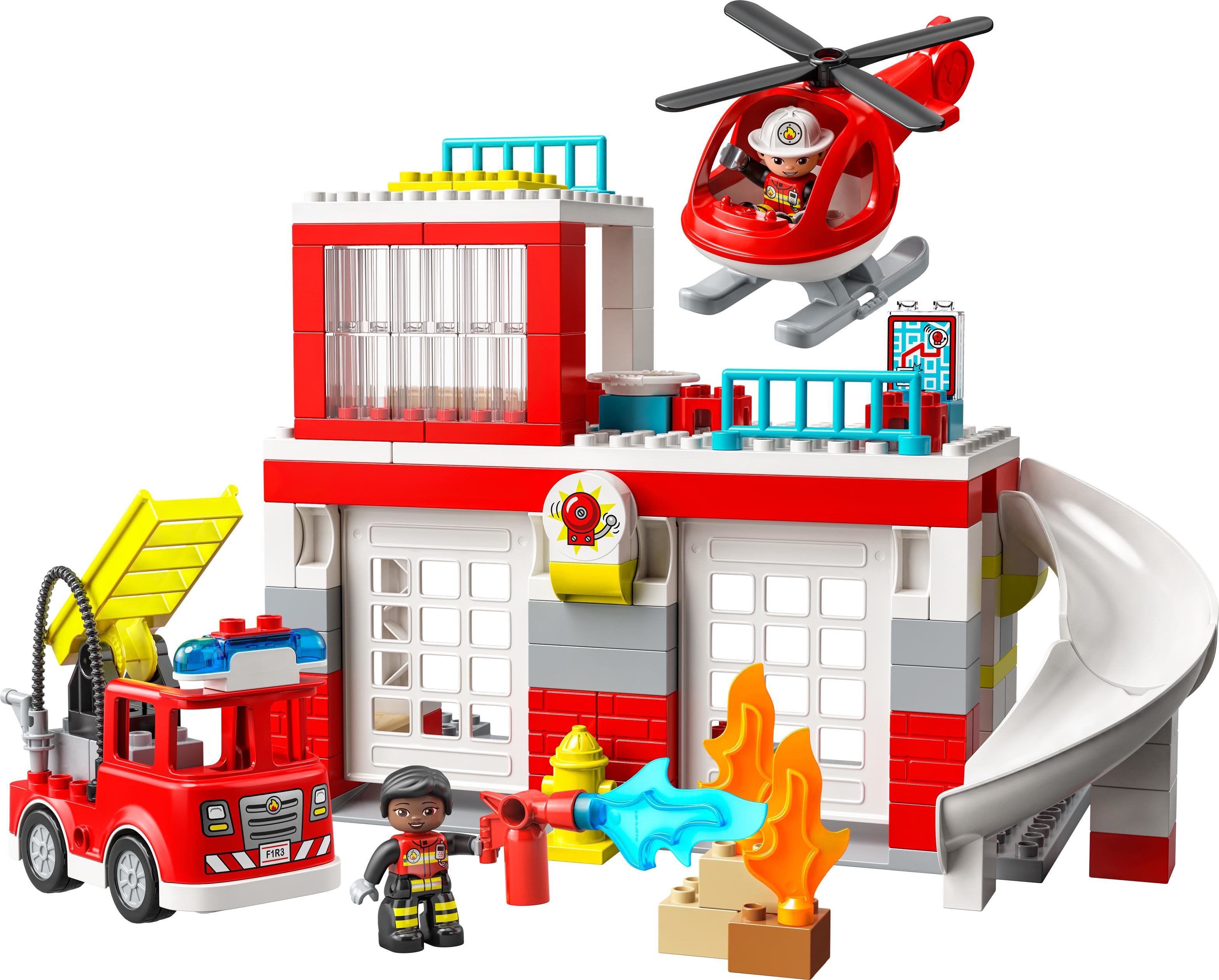 Fire station duplo set sales