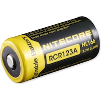 Nitecore RCR123A Rechargeable Battery 650mAh