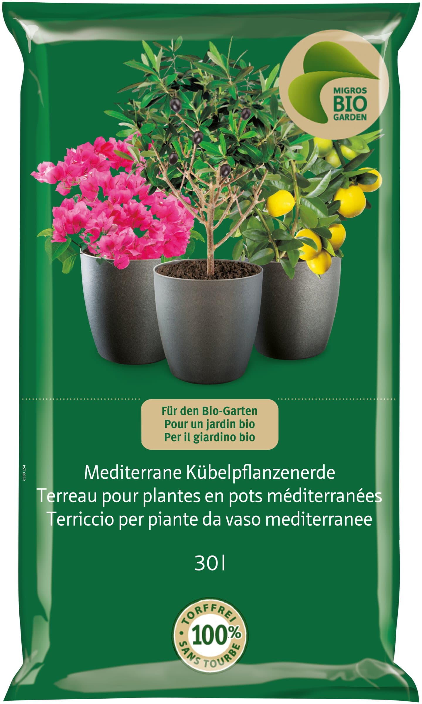 Migros-Bio Garden Mediterrane Kübelpflanzenerde (30 l Erde ohne Torf) Galaxus