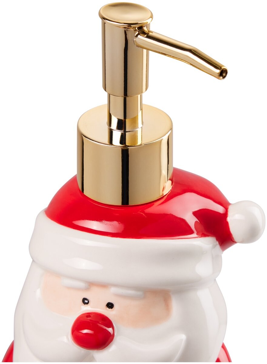 Diaqua Seifenspender Santa Claus 390 ml Rot/Schwarz/Weiss Galaxus CV9476