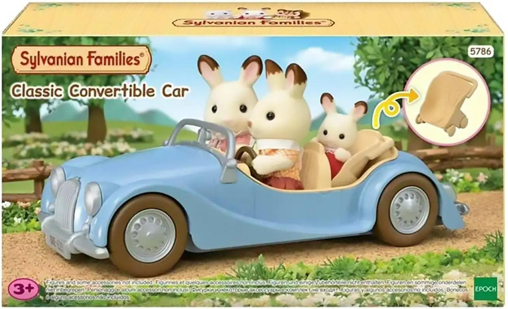 Sylvanian Families Blue convertible car buy at Galaxus