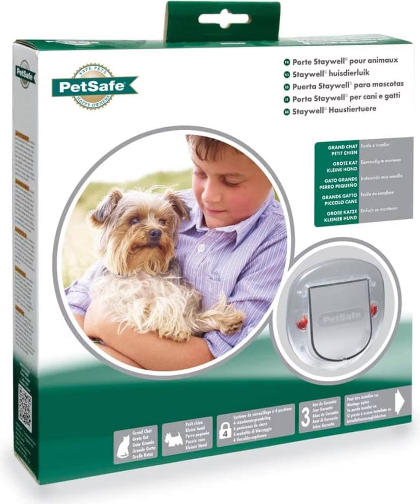 PetSafe Chatière à 4 voies pour animaux de compagnie 270