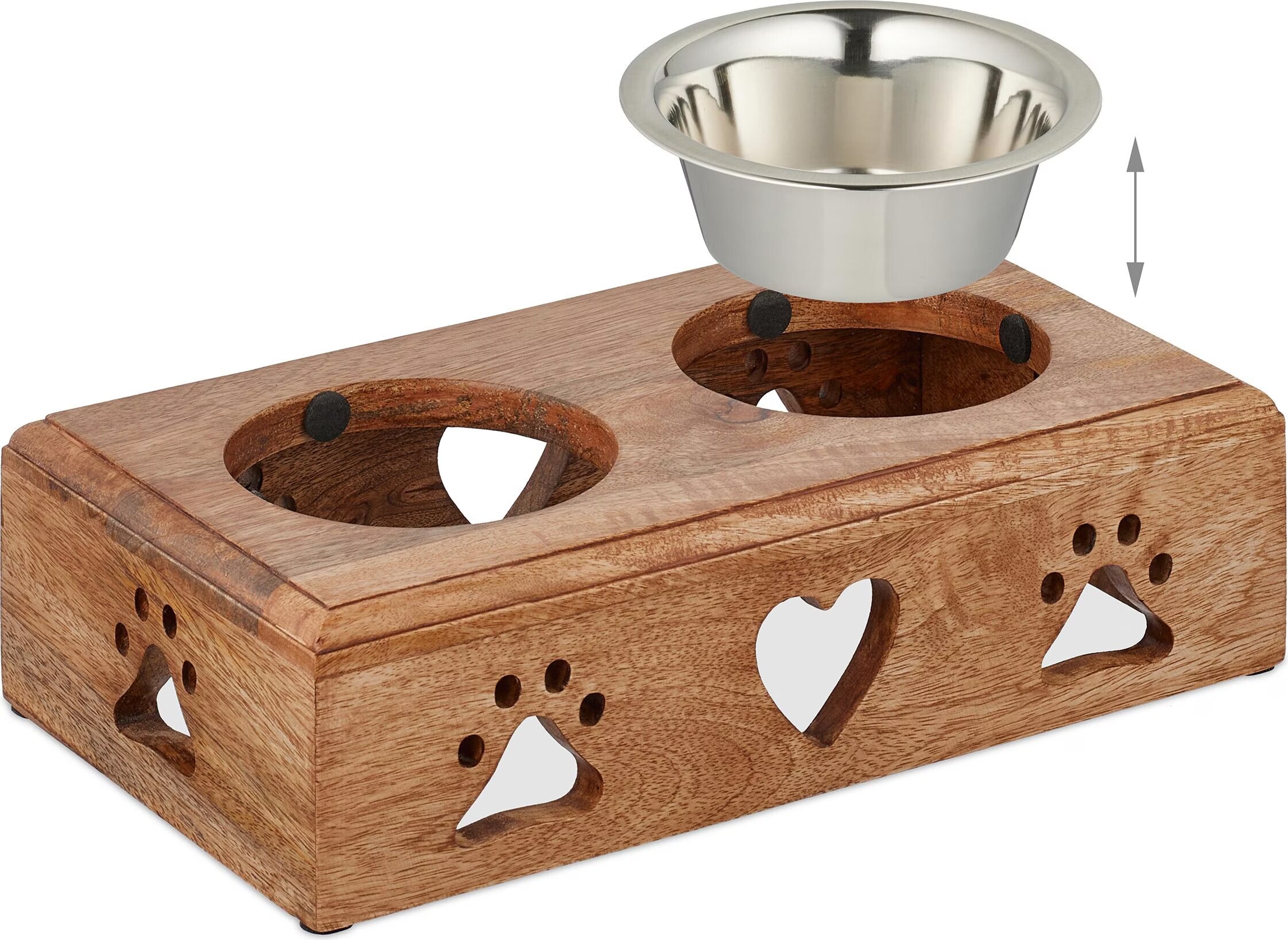 Comparer les prix de Relaxdays Ecuelle pour chien, Gamelle