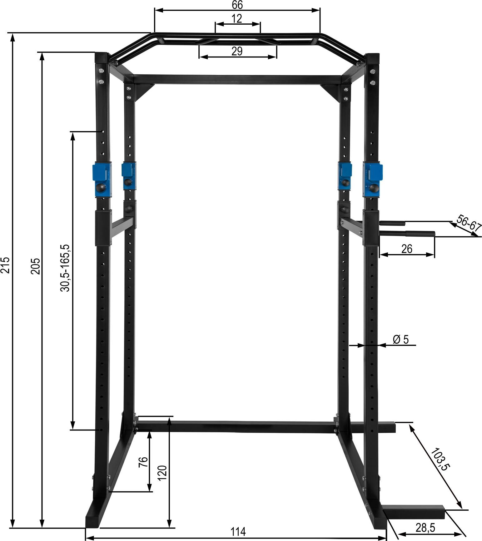 Tectake multi gym 2025
