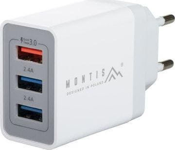 Montiss MT009 3x USB-A 3 A Ladegerät (MT009) (Fast Charge) Galaxus