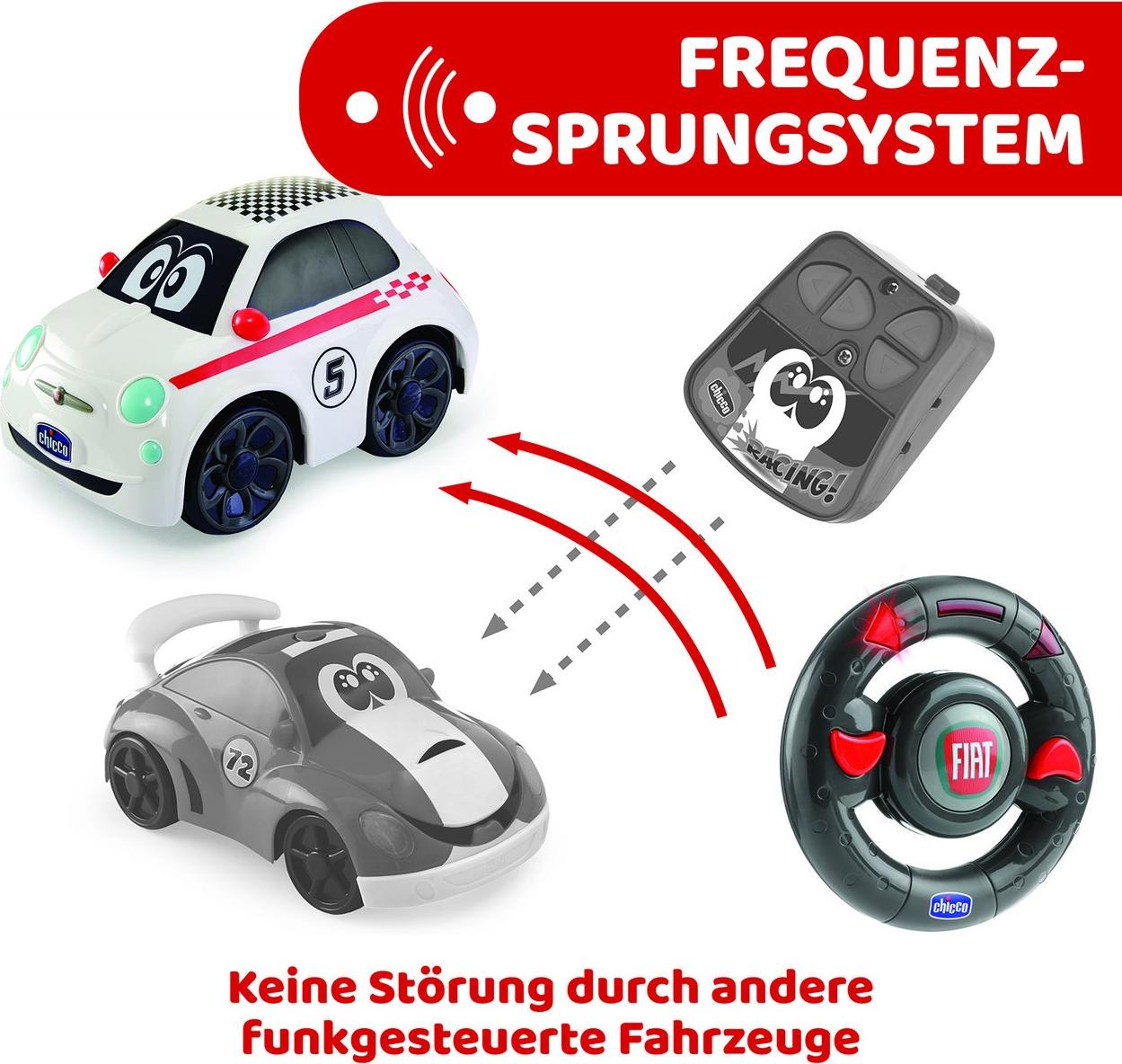 Chicco fiat 500 remote control car outlet