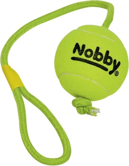 Nobby Balle de tennis avec boucle de lancer, Jouets pour chien