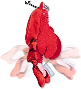 BEEZTEES Jouet homard mouvant pour chat