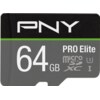PNY Pro Elite (microSDXC, 64 GB, U3, UHS-I)