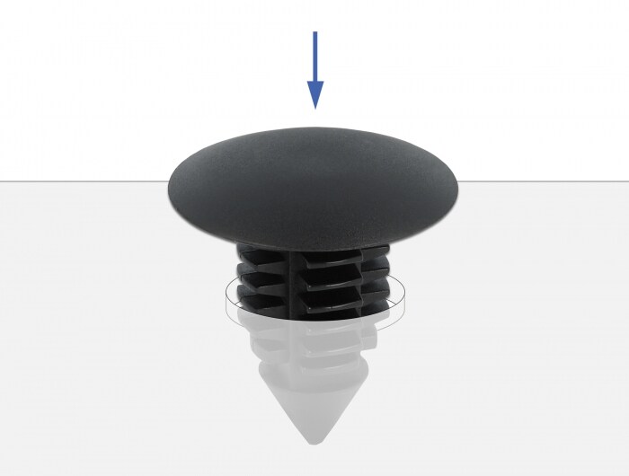 Delock Tannenbaum Clip schwarz 10 Stück kaufen