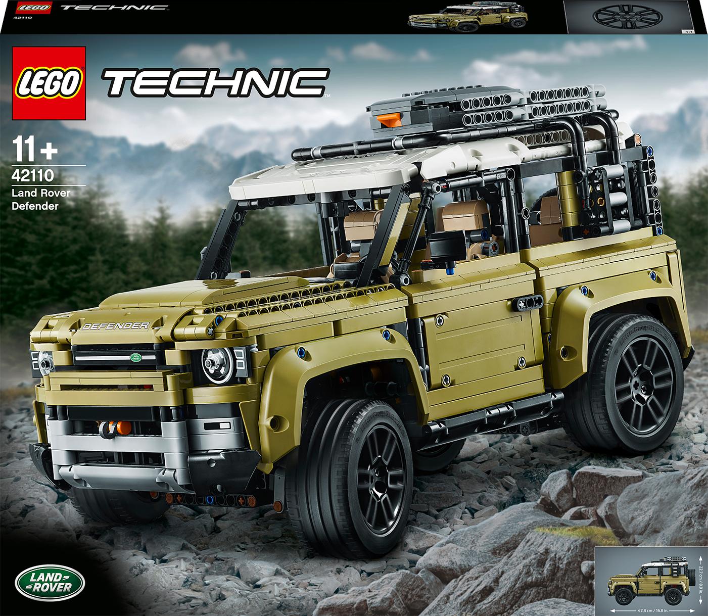 Lego land rover parts list 2025