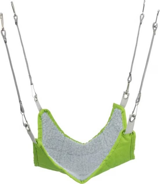 Comparer les prix de Hamac 18 x 18 cm petit animaux rongeur .vert ou marron - Trixie - TR-62691