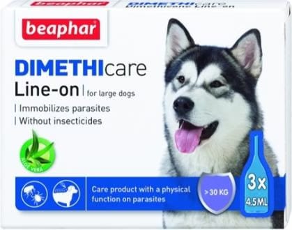 Meilleurs prix pour beaphar Flea & Tick Line On, puces et tiques (dimthicone) Large Dog (Chien), Produits de soins pour animaux