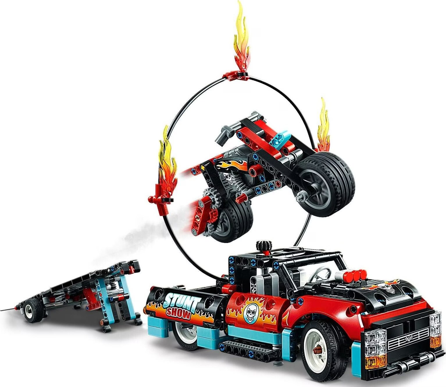 Reviews for LEGO Stunt show with truck and motorcycle (42106, LEGO