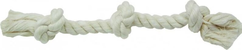 Comparer les prix de Beeztees BZ CORDE DE COTON BLANC 3 NUDS, Jouets pour chien