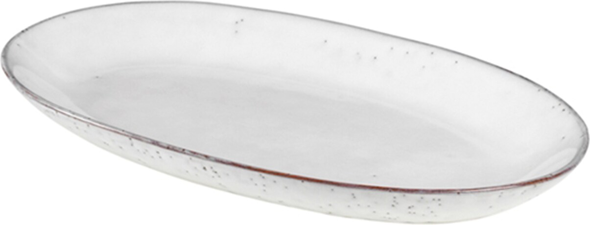 Broste Copenhagen, Serviergeschirr, Platte Oval L /'Nordic Sand/'
