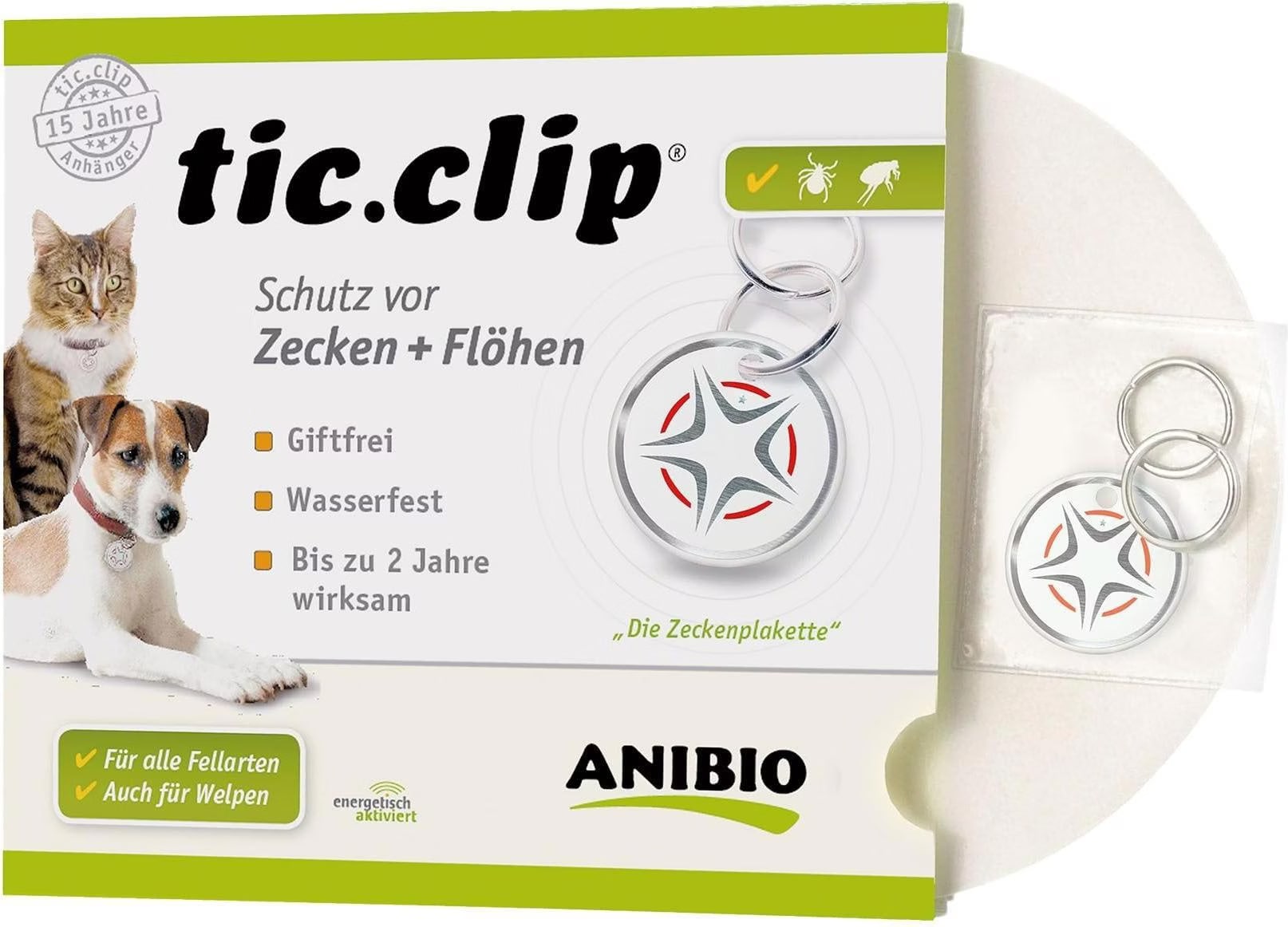 Comparer les prix de Anibio Tic-Clip (Chat, Chien), Produits de soins pour animaux