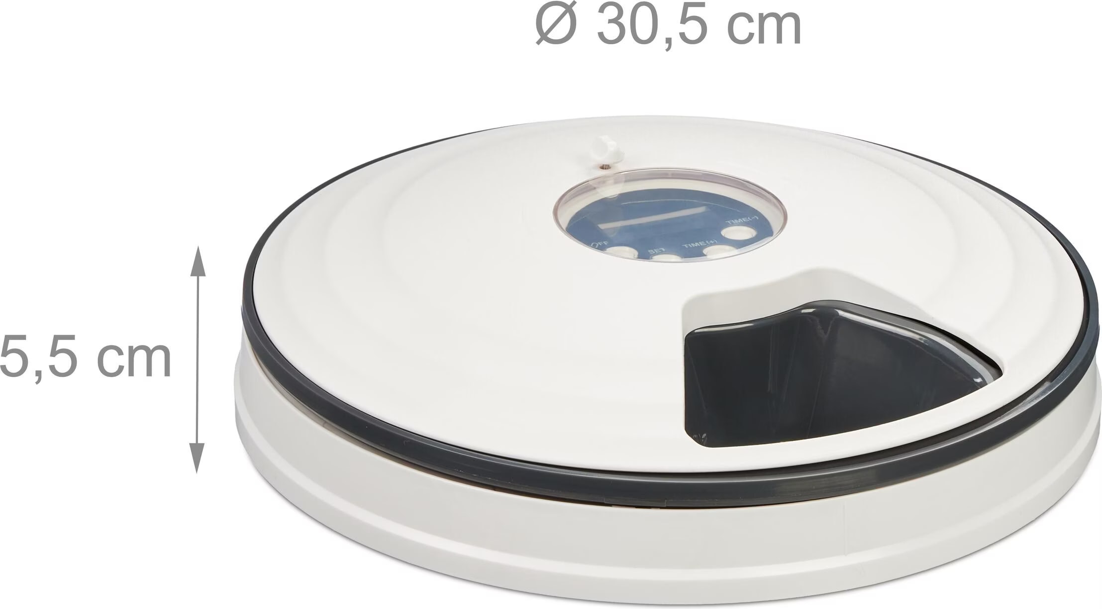 Relaxdays Distributeur automatique de nourriture, Gamelle