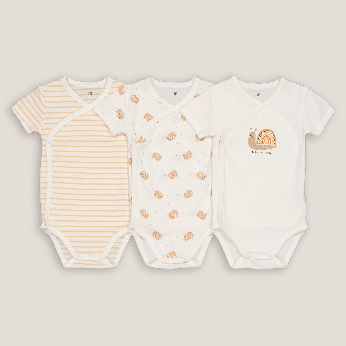 La Redoute Collections 3er-Pack Erstlings-Bodys (80) Galaxus