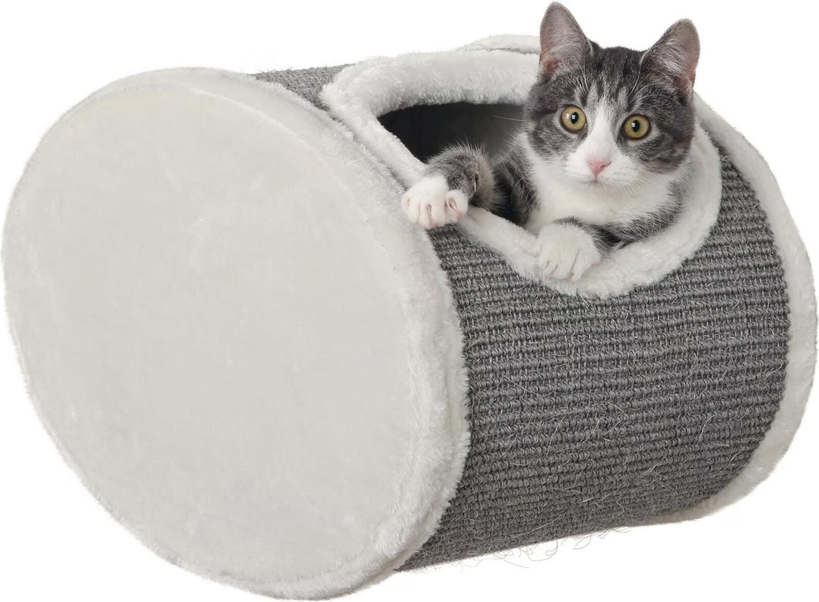 TRIXIE Caverne pour chats 42 x 29 x 28 cm Crème et gris