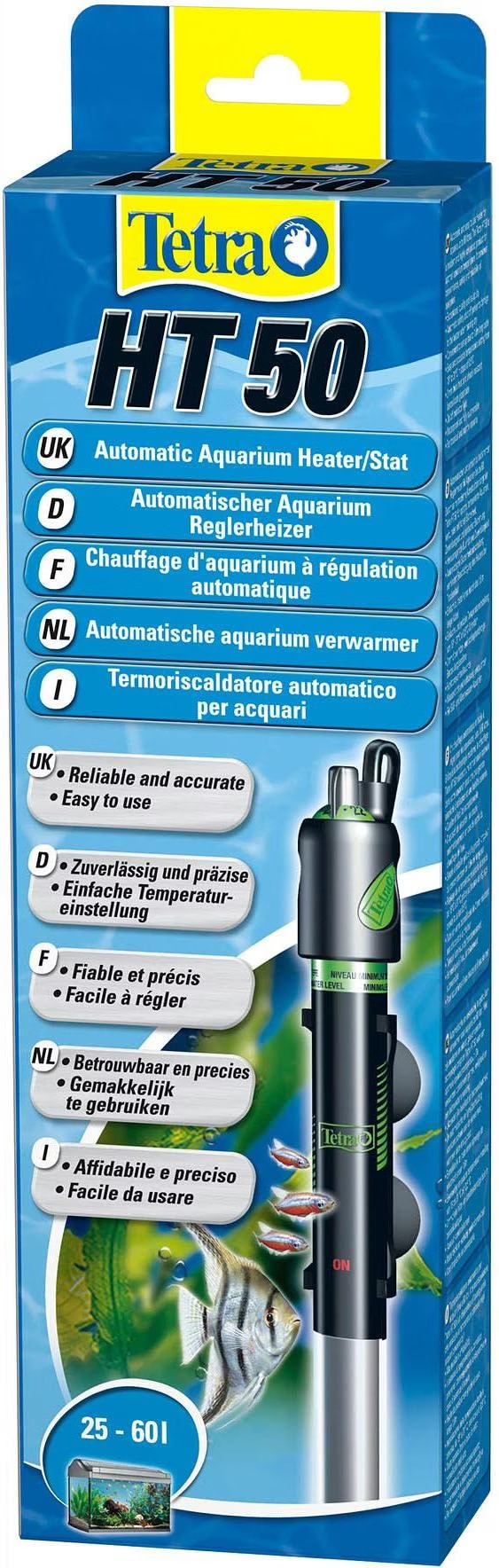 Meilleurs prix pour Tetra - Chauffage d'aquarium à régulation automatique Tetra HT 50 25 - 60 litres