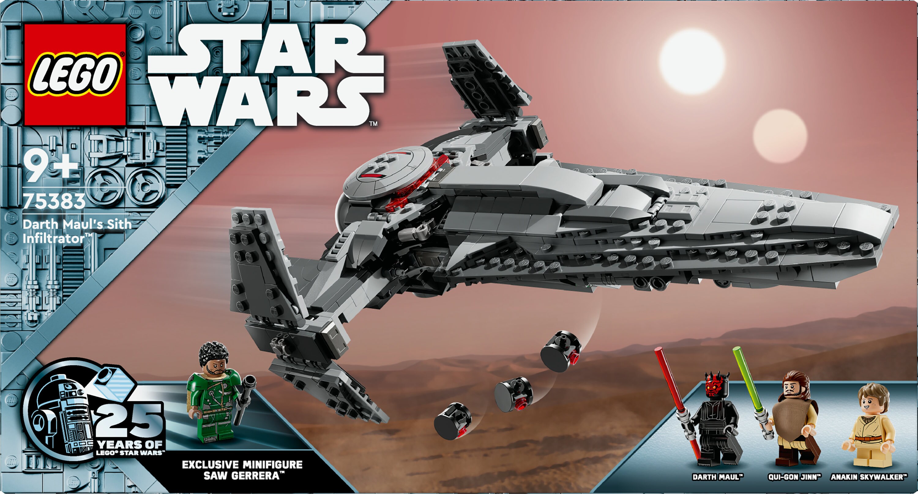 LEGO Darth Mauls Sith Infiltrator 75383 LEGO Star Wars Galaxus