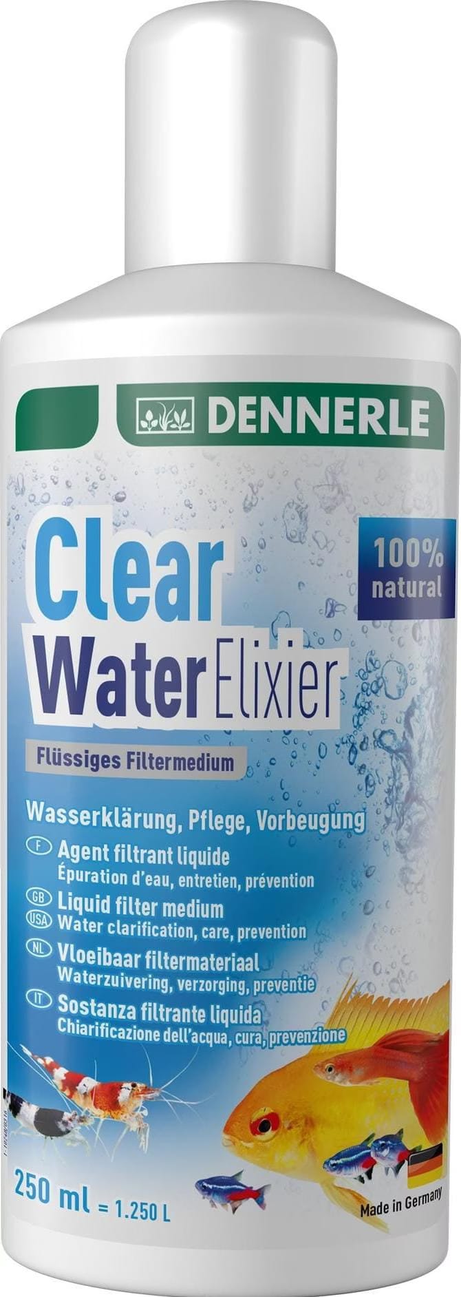 Meilleurs prix pour Dennerle Clear Water Elixier soin clarifiant minéral