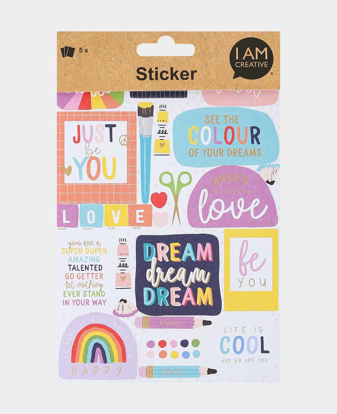 I Am Creative Sticker Happy Stickerbogen kaufen