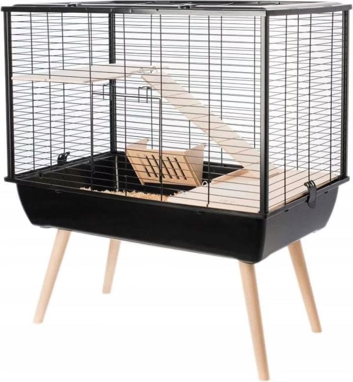 Comparer les prix de Zolux - Cage Neo muky pour grands rongeurs 58 cm noir