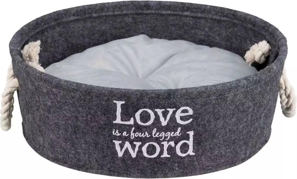 Comparer les prix de TRIXIE Lit pour chiens Lian Gris 37,5 cm 38395