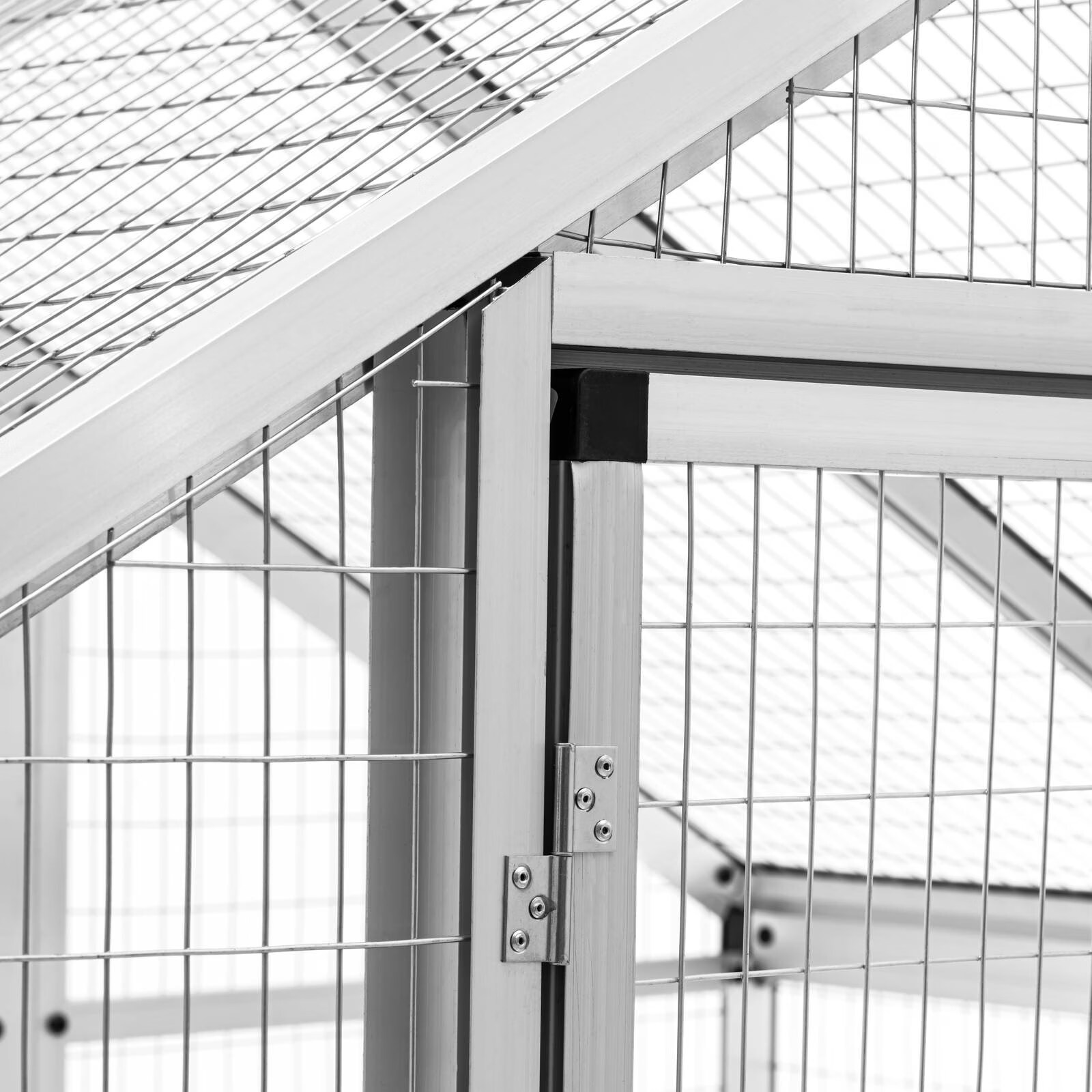 Wiesenfield Volière - extérieure - 122 x 178 x 195 cm - aluminium