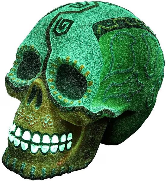 EBI Aqua Della Dia de los Muertos Skull 3 (Dcoration, autres lments), Dcoration d'aquarium