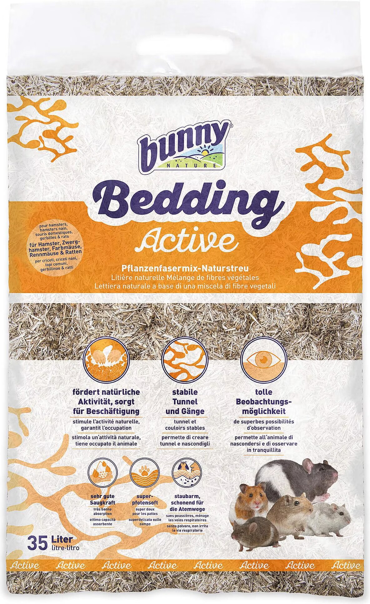 Meilleurs prix pour Litière Bunny Bedding Active pour rongeur