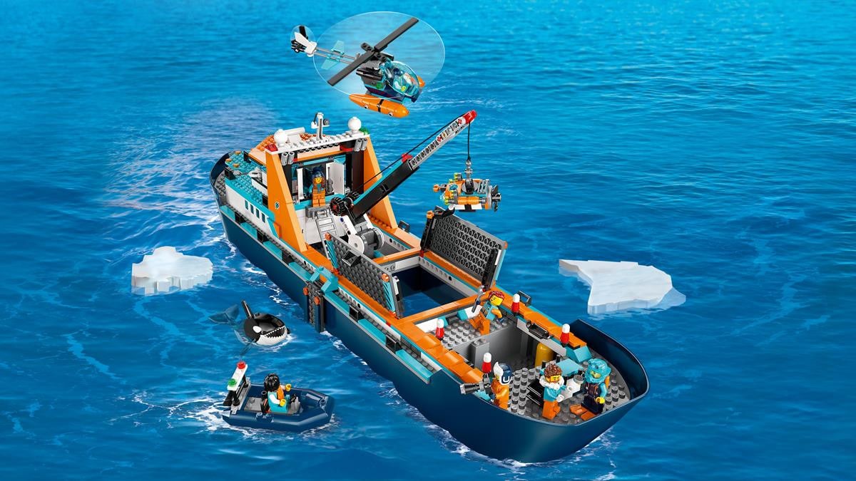 Lego research ship sale