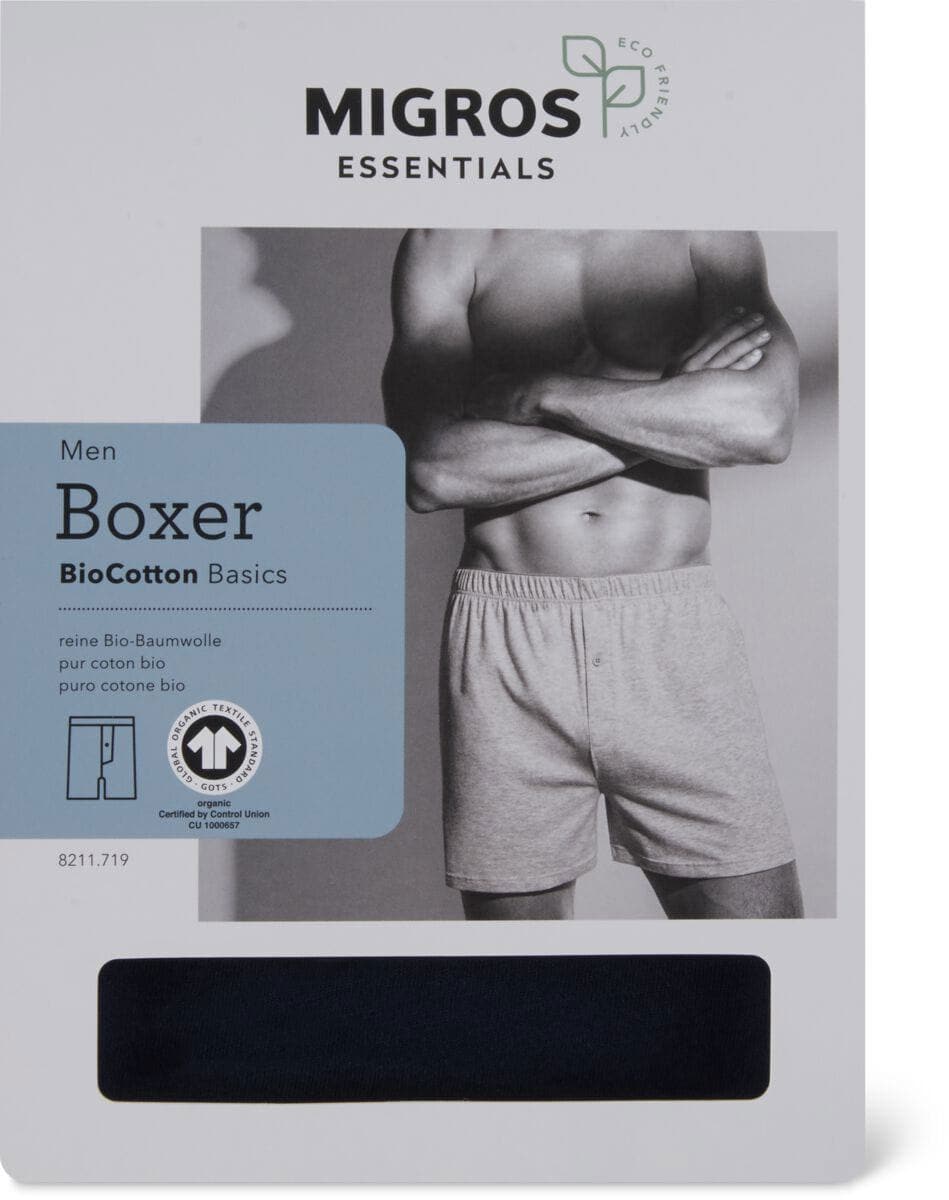 Migros Essentials Herren Boxershorts (S Einzelpack) Galaxus