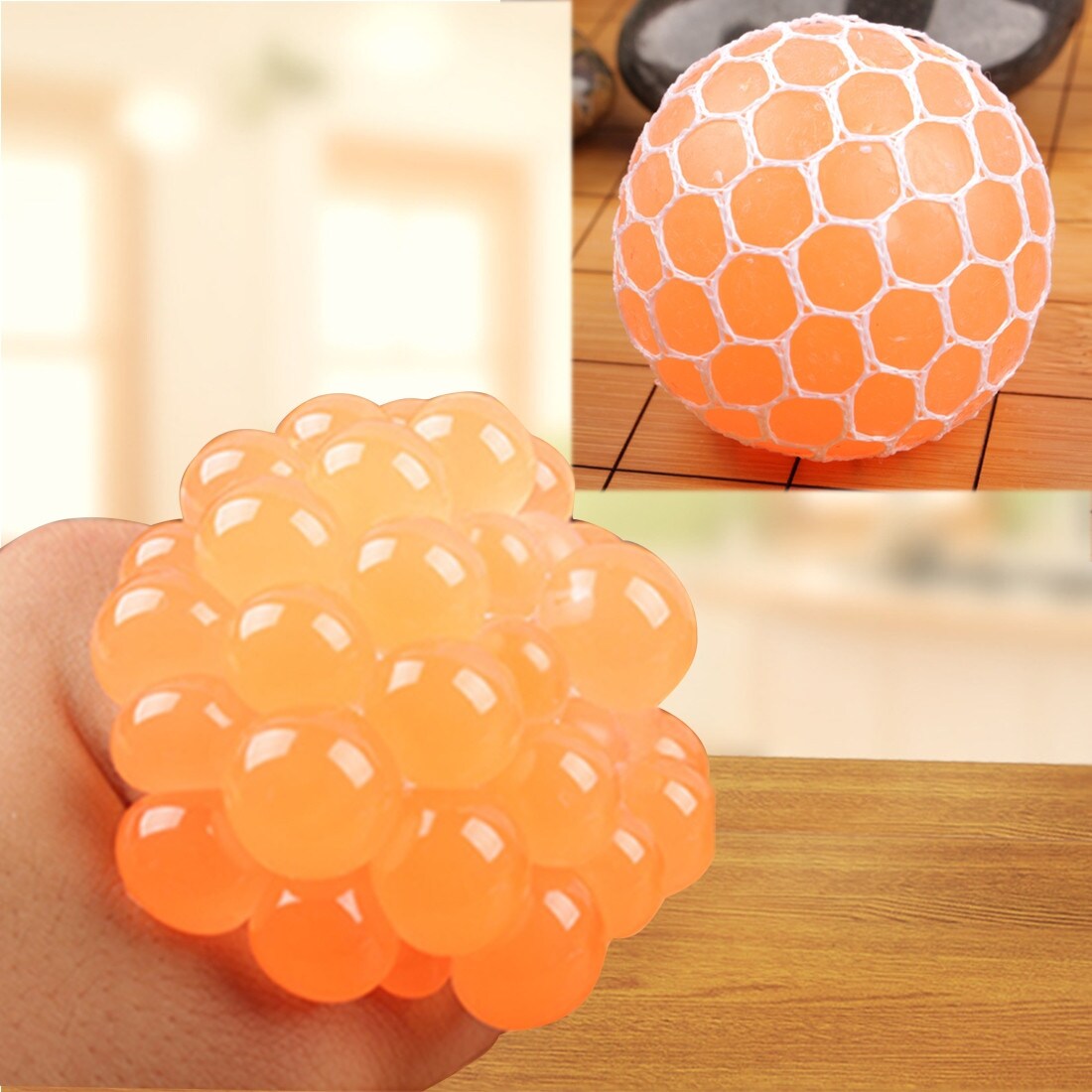 Cover-Discount Anti Stress Ball Traubenball Stressabbau orange Galaxus