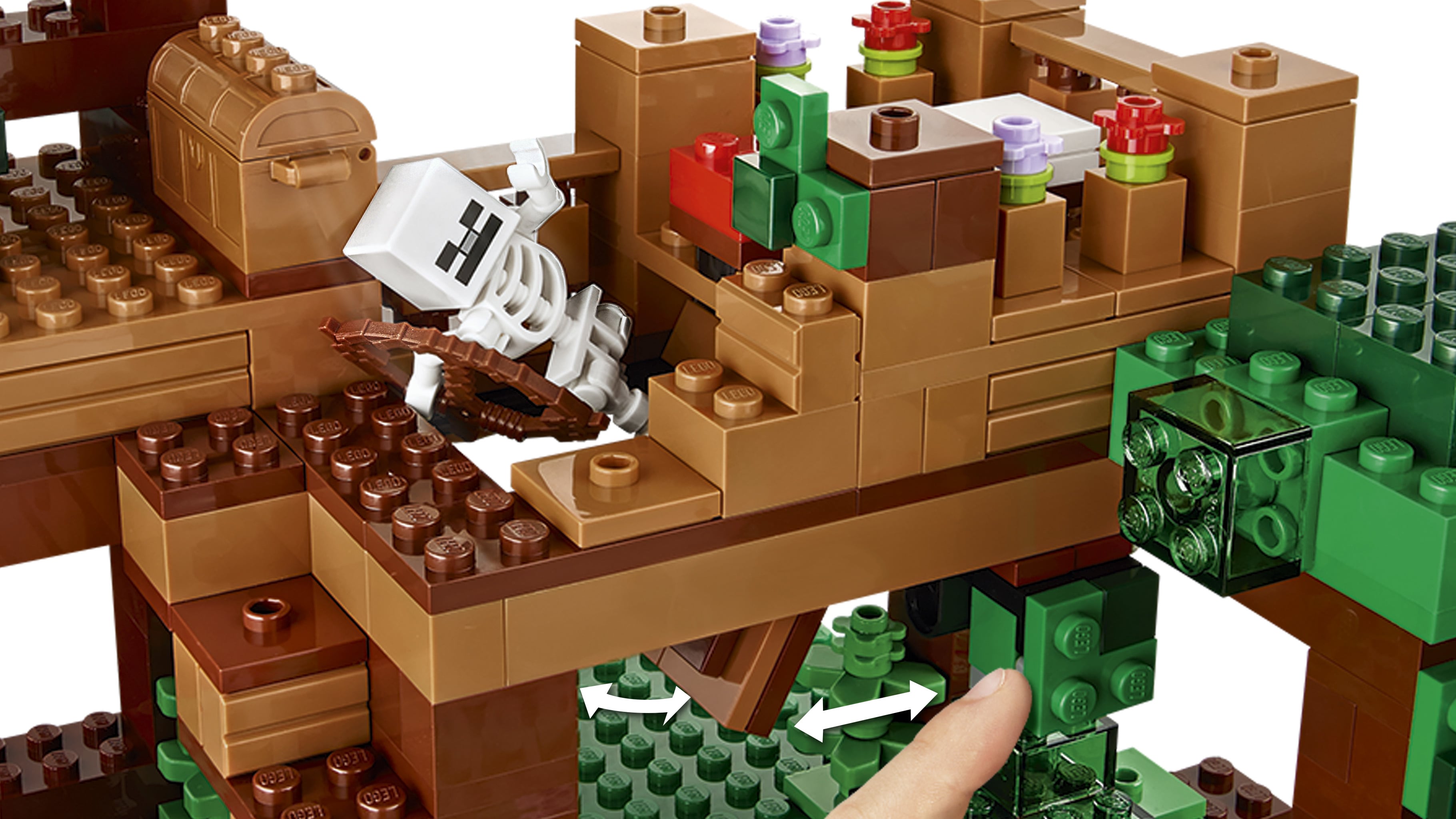 Lego minecraft jungle tree house deals
