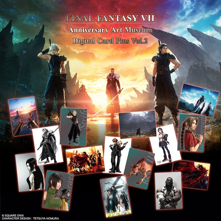 Final Fantasy VII TCG Anniversary Art Museum Digital Card Plus Vol. 2 présentoir boosters (20) *ANGLAIS* Final Fantasy VII TCG Anniversary Art Museum Digital Card Plus Vol. 2 présentoir boosters (20) *ANGLAIS*