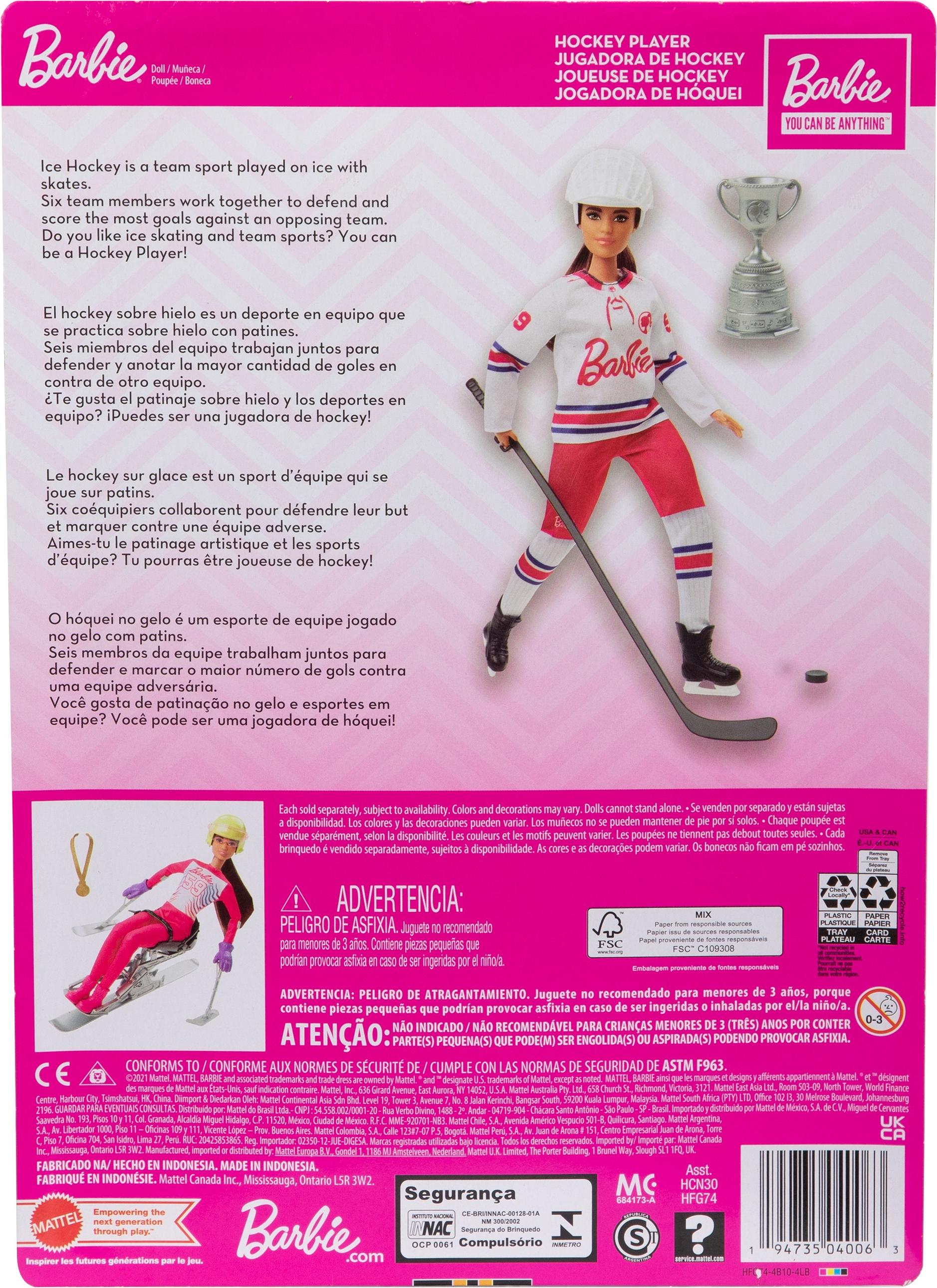 Barbie Hockey Player Doll buy at Galaxus