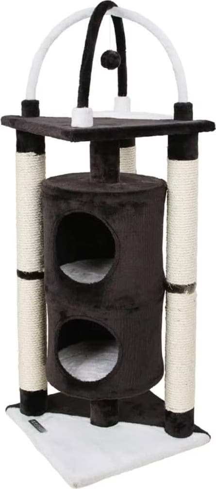 Comparer les prix de Kerbl Arbre à chats Onyx Noir et blanc 81507