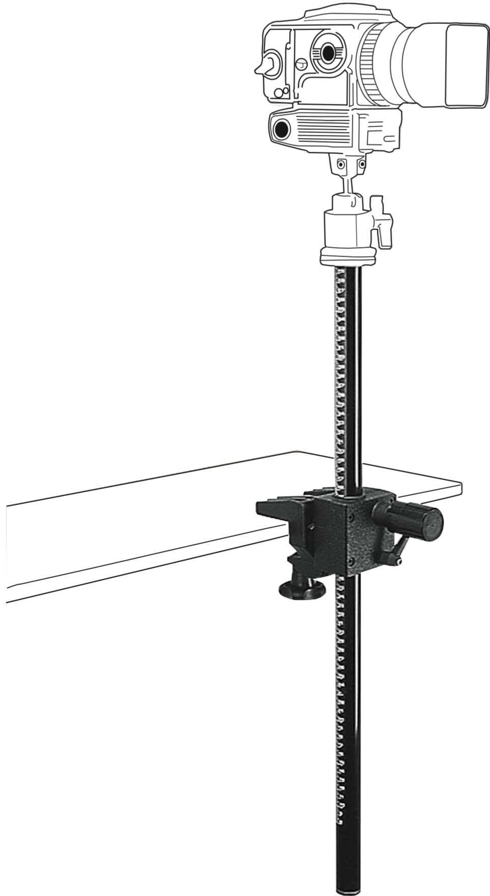 Manfrotto 131TC Zubehörarm 72cm mit Tischklammer (Klemmen) Galaxus