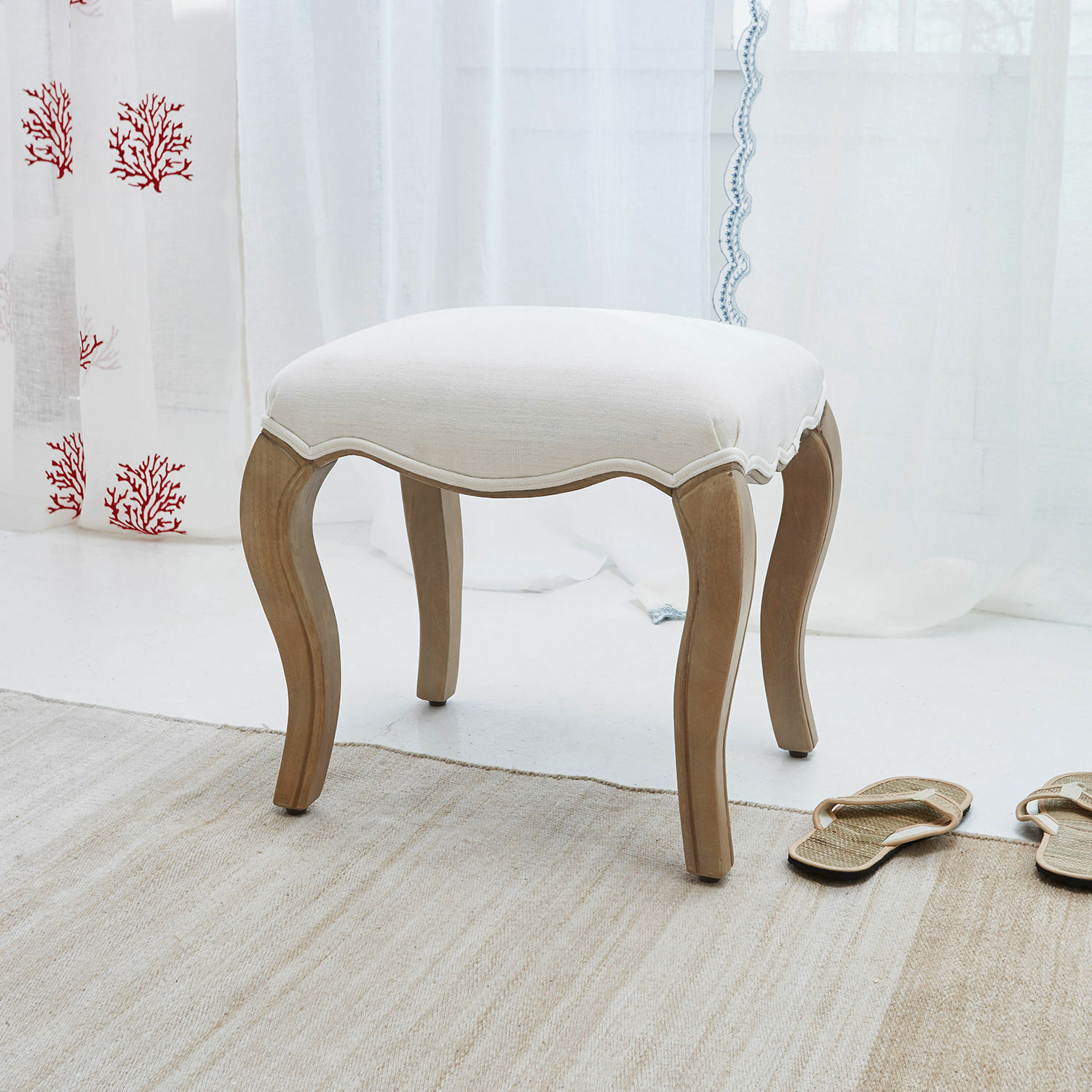 Loberon Hocker Paquet braun/creme kaufen NY7473