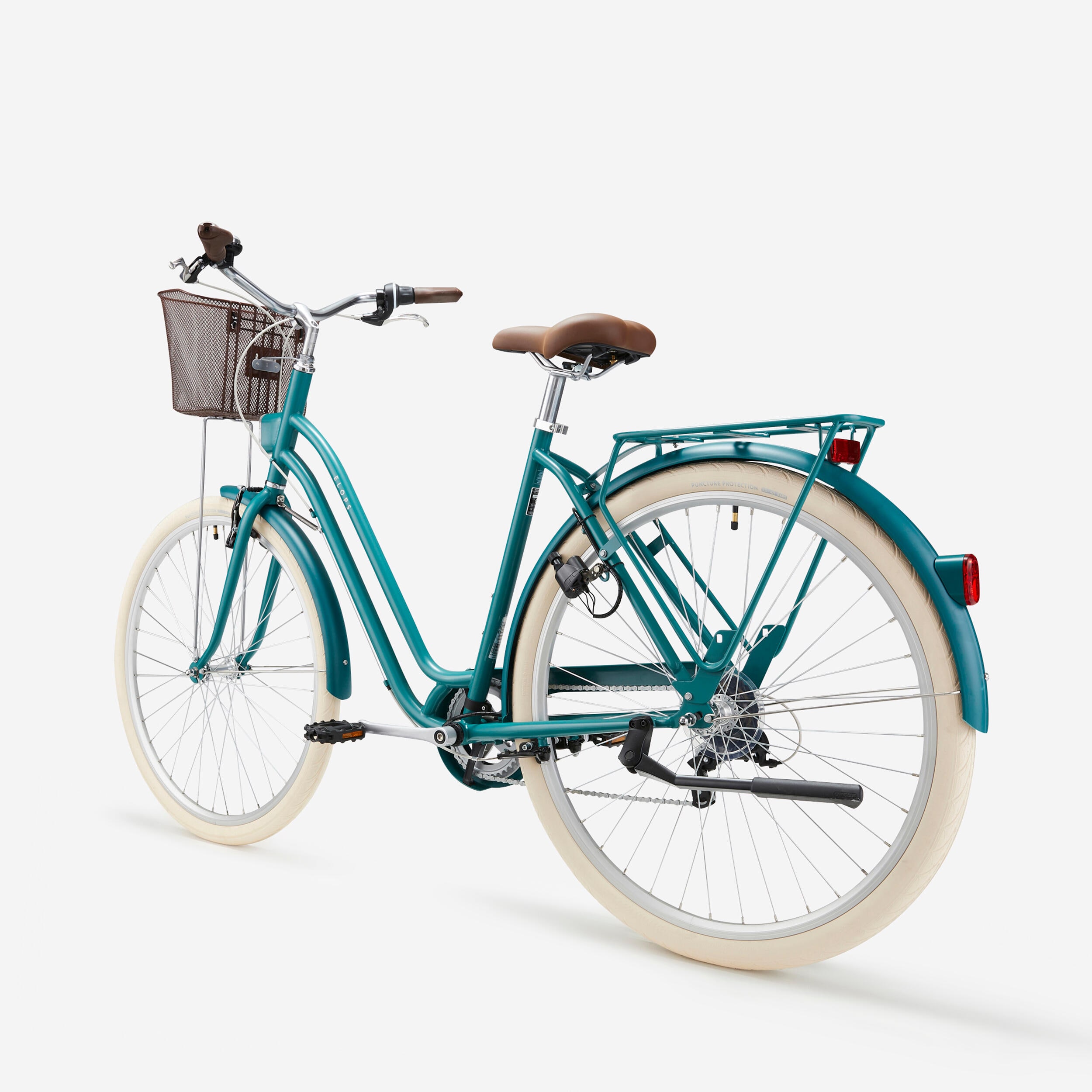 Btwin City Bike 28 inch Elops 520 LF Ladies green buy at Galaxus