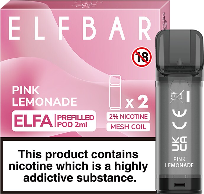 Elf Bar ELFBAR ELFA 2ml Pods Pink Lemonade kaufen