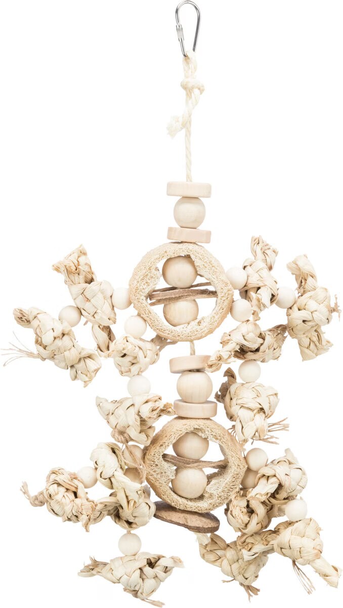 Comparer les prix de Jouet naturel pour perruches/calopsittes - 42 cm