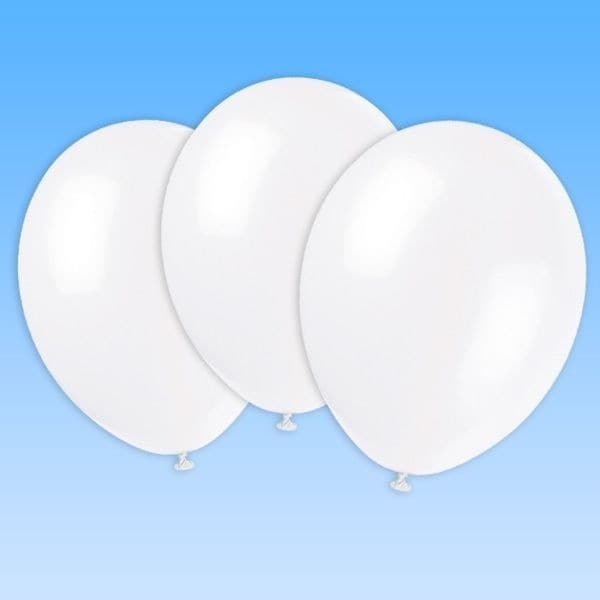 Partystrolche Luftballons weiss kaufen NY7051