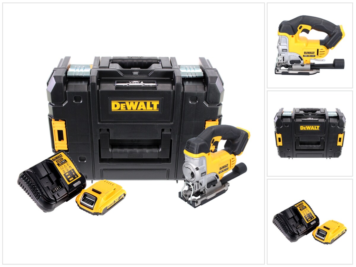 DeWalt DCS 331 D1 Akku Stichsäge 18 V + 1x Akku 2 0 Ah + Ladegerät + TSTAK (3000 min-1) Galaxus