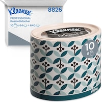 Kimberly-Clark Salviette cosmetiche Kleenex, 3 veli, confezione ???? 64 pezzi