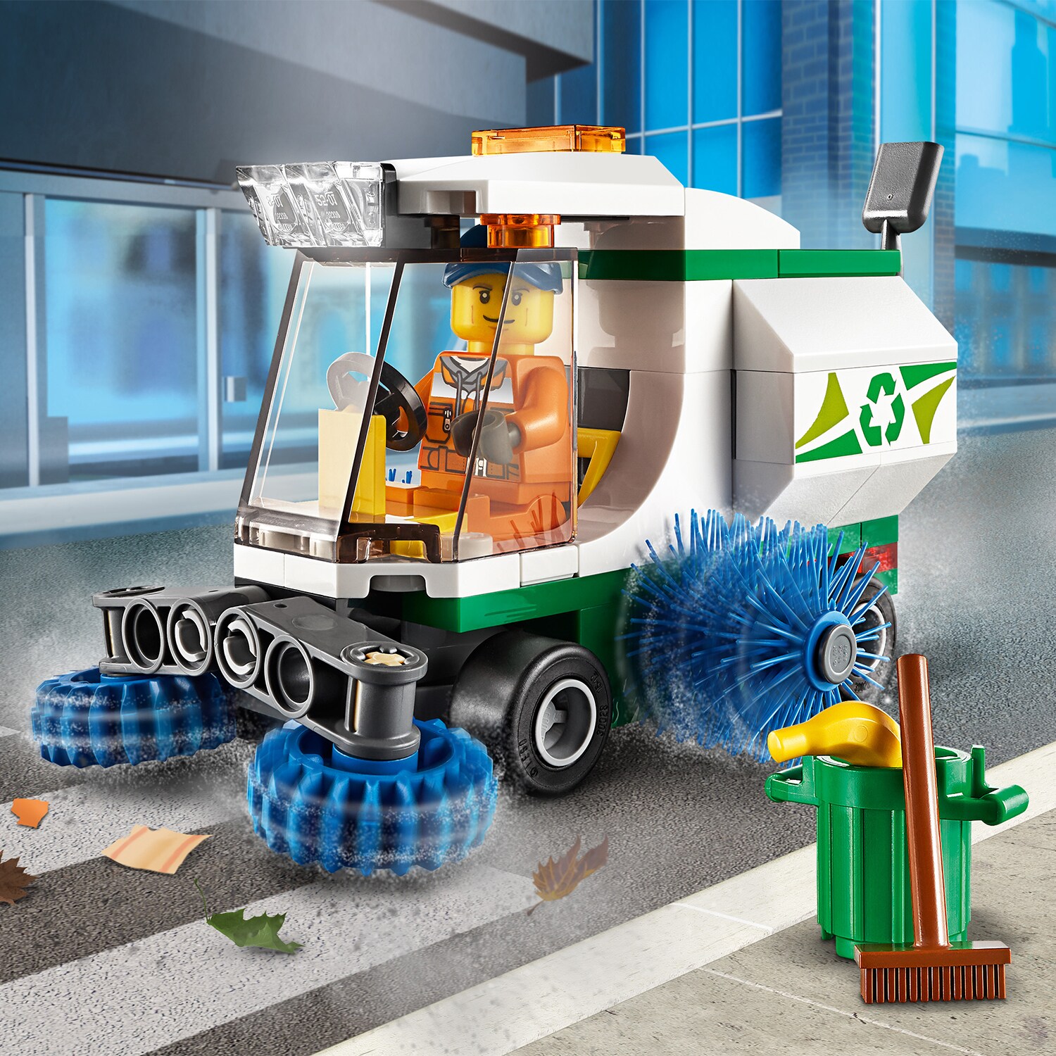 Lego city sweeper store